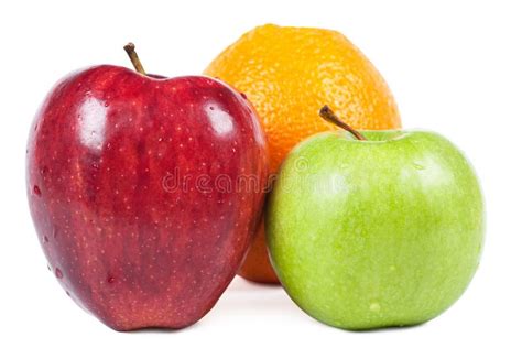 Apples And Orange Stock Photo Image Of Perfect Background 19032498