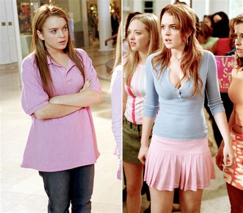 Lindsay Lohan In Mean Girls Movie Makeovers Memorable Drab To Fab