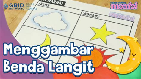 Am kuyakin bulan juga gelisah merana g am dan menanggung rindu dalam penantian d f g am bulan.bintangpun merindukanmu. Menggambar dan Mewarnai Benda Langit (Awan, Bintang, Bulan ...