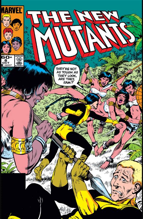 New Mutants Vol 1 8 Marvel Database Fandom