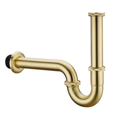 Buy Orhemus Brass P Trap Bathroom Basin Sink Waste Trap Drain