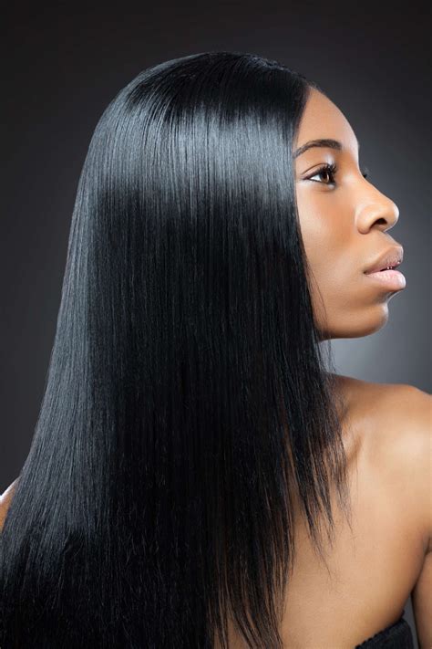 It gets silky smooth in one swipe! Straightening Treatments for Natural Hair: 5 Options for ...
