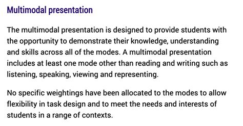 How To Ace Your Multimodal Presentation For Hsc English