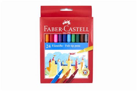 Faber Castell Felt Tip Pens 24 Pack Bookstation