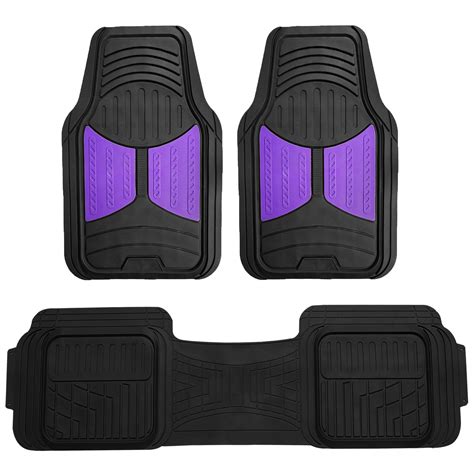Floor mat is a necessity for each beautiful car, and it keeps any dirt from your car, and keep the car fresh and clean. FH Group 2 Tone Color Floor Mats for Car SUV Van Auto All ...