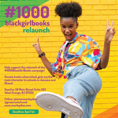 1000blackgirlbooks Relaunch Marley Dias