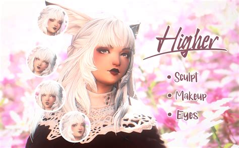 Higher Miqo Te Sculpt The Glamour Dresser Final Fantasy Xiv Mods And More