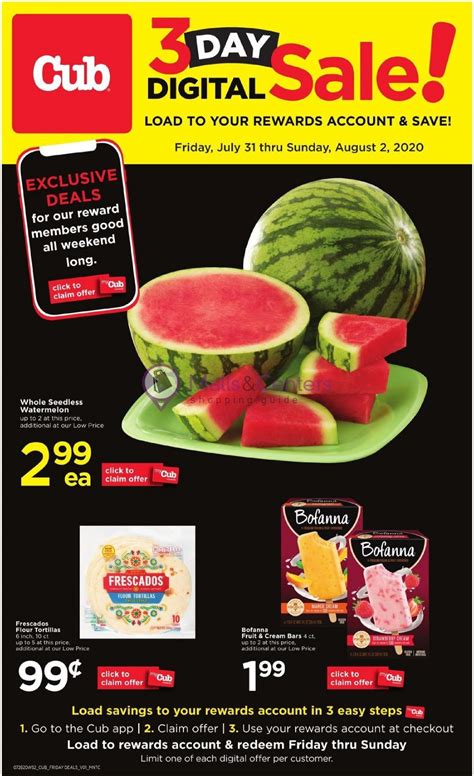 This week's cub foods ad brings you various kinds of fresh fruits and veggies at low prices. Cub Foods Weekly ad valid from 07/31/2020 to 08/02/2020 ...