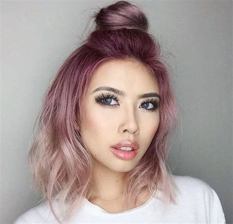 Dark Pink To Light Ombre By Linh Phan Hair Styles Light Pink Hair
