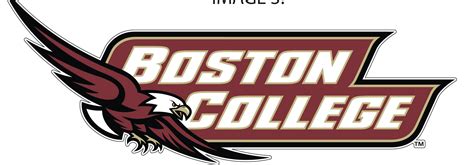 Boston College Eagles Secondary Logo Vinyl Sticker Printed Vinyl Decal