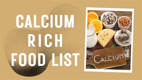 Calcium Enriched Foods List Hot Sex Picture