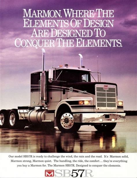 Marmon Truck Brochures From Overlander Historic Commercial Vehicle