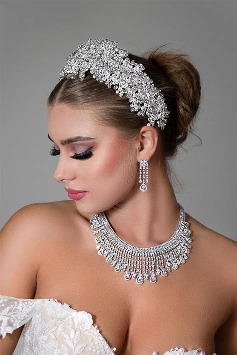 Soraya Bridal Swarovski Headpiece With Luxurious Crystals Crystal