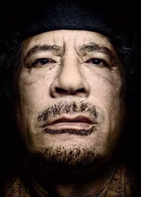 The Craziest Guy In The Room A Portrait Of Gaddafi By Platon