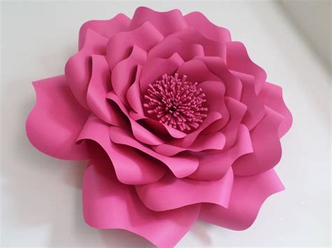 Como Hacer Flores De Papel Gigantes Giant Paper Flowers Diy Paper
