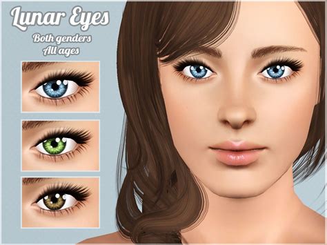 My Sims 3 Blog Lunar Eyes Contacts By Lunararc