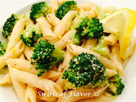 Penne With Broccoli Swirls Of Flavor