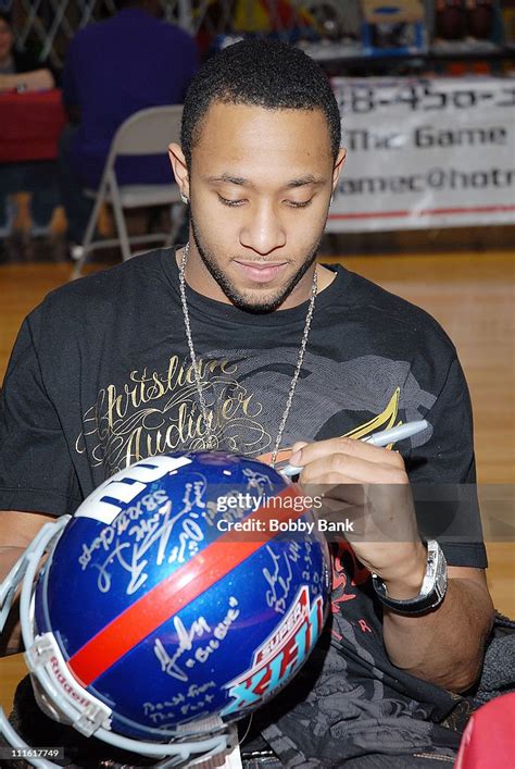 Steve Smith Attends The New York Giants Spectacular Meet And Greet At