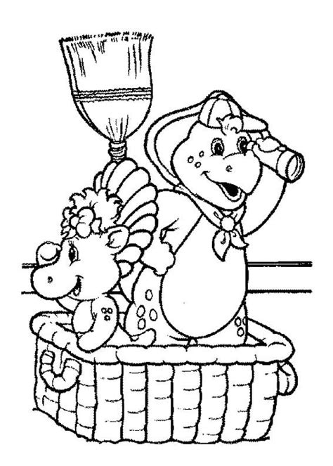 Barney Backyard Gang Coloring Pages Coloring Pages