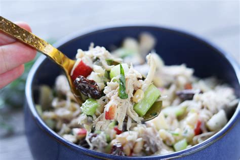 Tarragon Chicken Salad With Toasted Pine Nuts And Apples Laptrinhx News