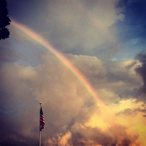 Magnificent Double Rainbow Photos After Wednesday Storms The