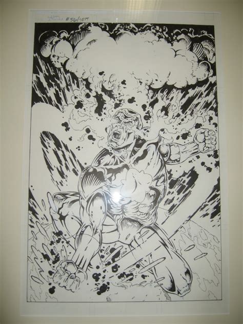Captain Atom 56 In Lou Habermans Dc Cover Art Comic Art Gallery Room