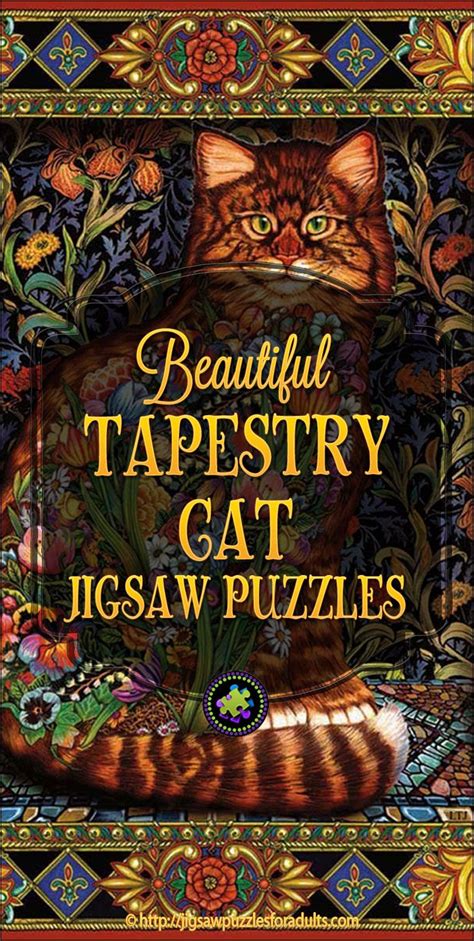 We researched puzzles for all skill levels to bring you the top picks on the market. Tapestry Cat Jigsaw Puzzle Beautiful | Jigsaw Puzzles For ...