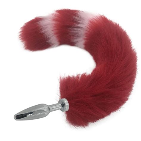 anal sex toys faux fox tail anal plug sexy romance games butt stopper 40cm butt tail hot erotic