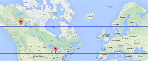 A Comparison Of The Latitudes Of Europe And North America 899x372 Oc