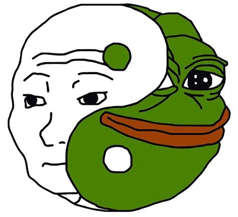 Find new emojis for your discord server. Pósters «Yin Yang - Pepe Meme» de Dipardiou | Redbubble