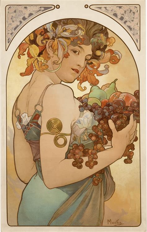 Alphonse Mucha Prints Set Of 3 Art Nouveau Posters Etsy