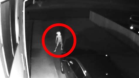 Strange Humanoid Creature Caught On Security Camera Youtube