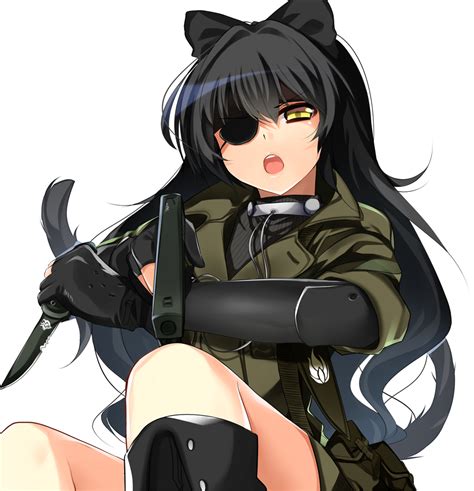 Blake Belladonna As Naked Snake Rwby Know Your Meme