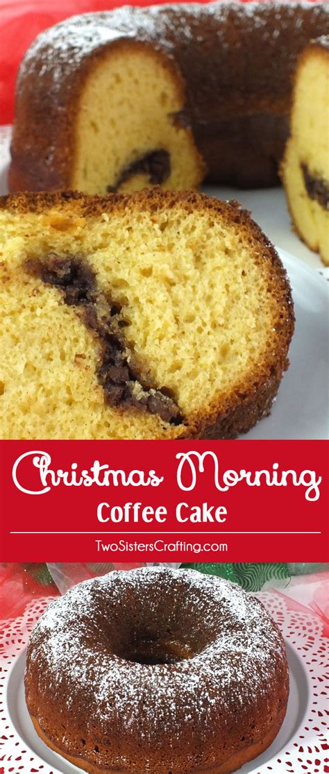 Like any good cake recipe, you can freeze these mini pumpkin bundt cakes! Christmas Morning Coffee Cake - Two Sisters