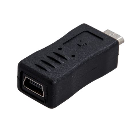 Jfbl Wholesale New Mini Usb Type B Pin Female To Micro B Male Adapter Connector In