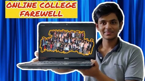 It is one of those emotional moments in an organization where you have to bid adieu to your favorite person. Online College Students Farewell - YouTube