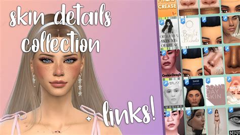 Sims 4 Cc Skin Details Entire Collection Links Youtube Arcana A Non