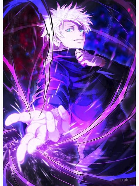 Jujutsu Kaisen Gojo Powers Poster By Trpinc In 2021 Cool Anime