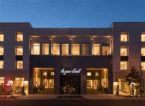 La Peer Boutique Hotel Architectural Design Los Angeles Axisgfa
