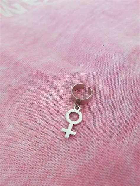 Feminist Ear Cuff Lesbian Gift Lgbt Jewellery Lesbian Etsy