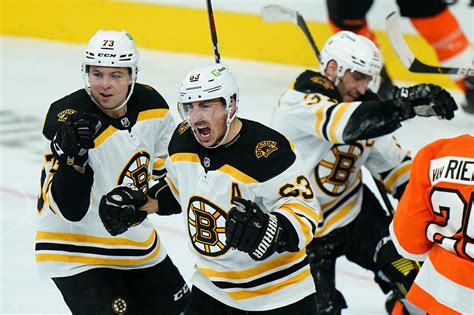 Boston Bruins Pull Off Another Third Period Comeback Beat Philadelphia