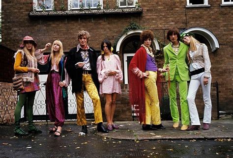 Sixties — Swinging London 1967 Report Of Paris Match Psychedelic Fashion Sixties Fashion