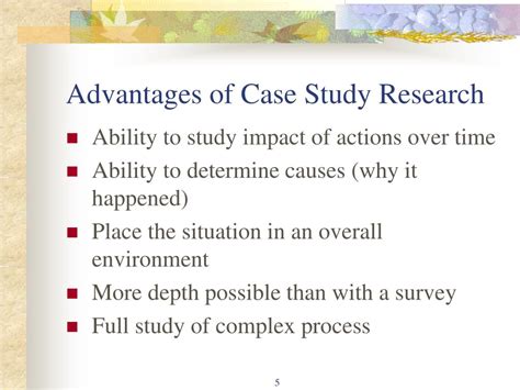 Significance Of Studying Case Study