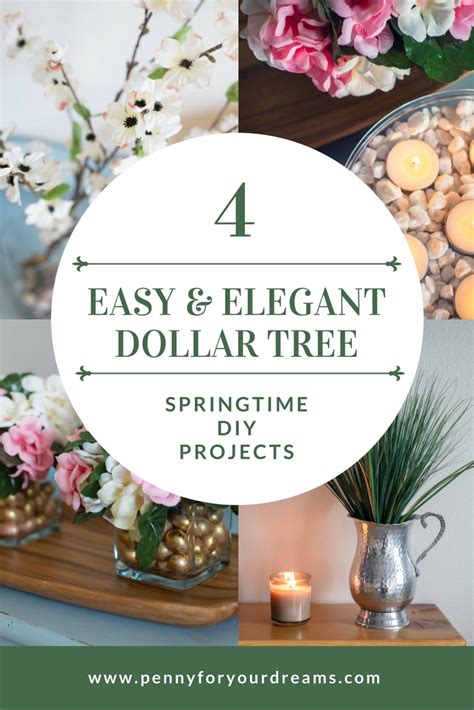 Below are my favorite diy's that will make your home look like that dreamy industrial farmhouse paradise. Dollar Tree Spring Decor | 4 Easy and Elegant DIY Projects