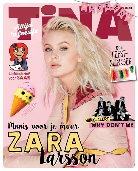 Zara Larsson In Tina Magazine Netherlands November 2017 Hawtcelebs