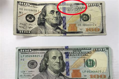 Photos Counterfeit 100 Bills Wate 6 On Your Side