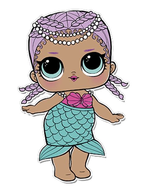 Esta De Sirena Serie 1 Lol Dolls Merbaby Lol Doll Party