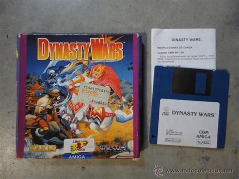 Jj Juego Original Amiga Diskete Dinasty Wars Juegos