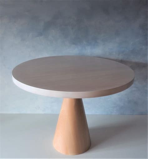 Differently from the dining table, this. Beech and Maple Round Coffee Table by MSJ Furniture Studio ...
