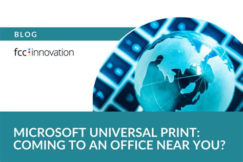 Microsoft Universal Print Coming To An Office Near You